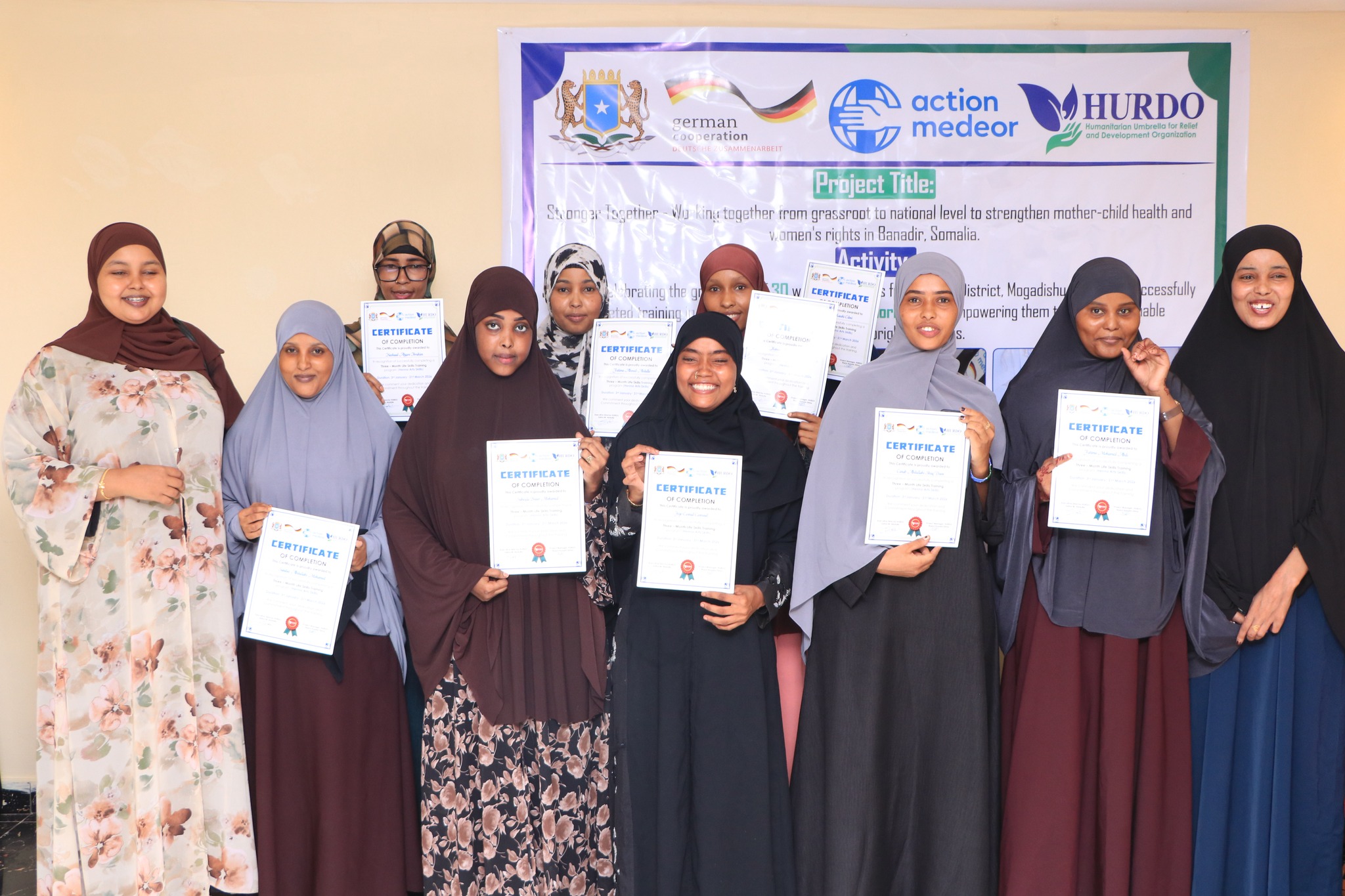 Graduation of Women’s Livelihood Skills Training Program