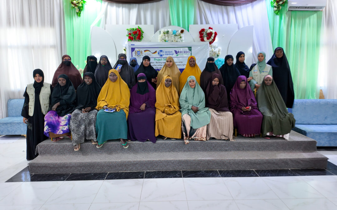 Empowering Women to Lead Change: HURDO Somalia Successfully Concludes Women’s Rights & Protection Training
